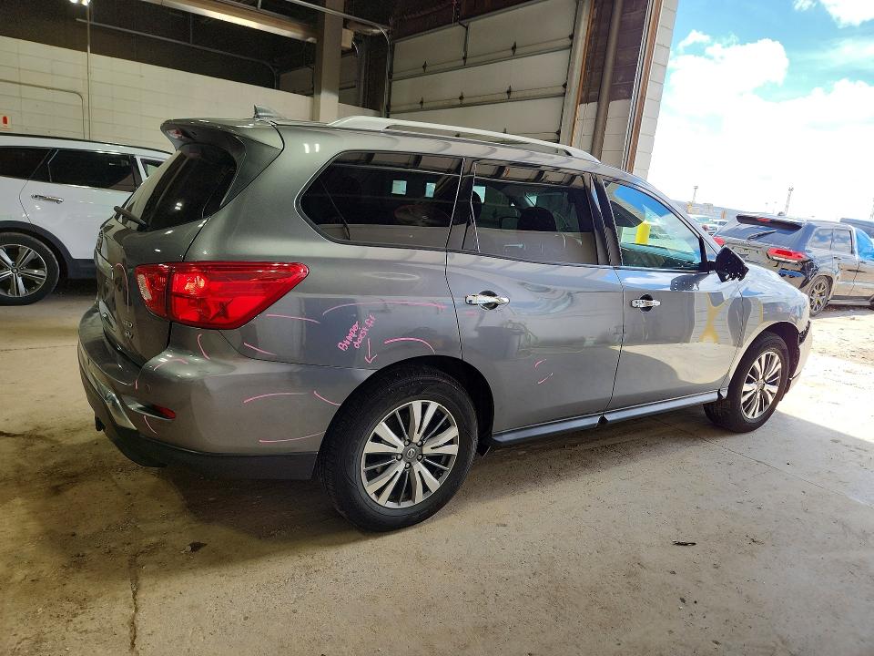 2019 Nissan Pathfinder VIN 5N1DR2MM3KC605935 COPART salvage auction — FRONT END, Mn - Cert Of Title-Salvage, sold $4,800 on 2026-07-09 (photo 3)