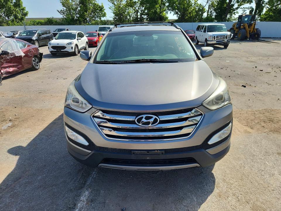 2013 Hyundai Santa fe VIN 5XYZU3LAXDG012657 COPART salvage auction — FRONT END, Mo - Certificate Of Title, sold $1,450 on 2026-07-31 (photo 5)