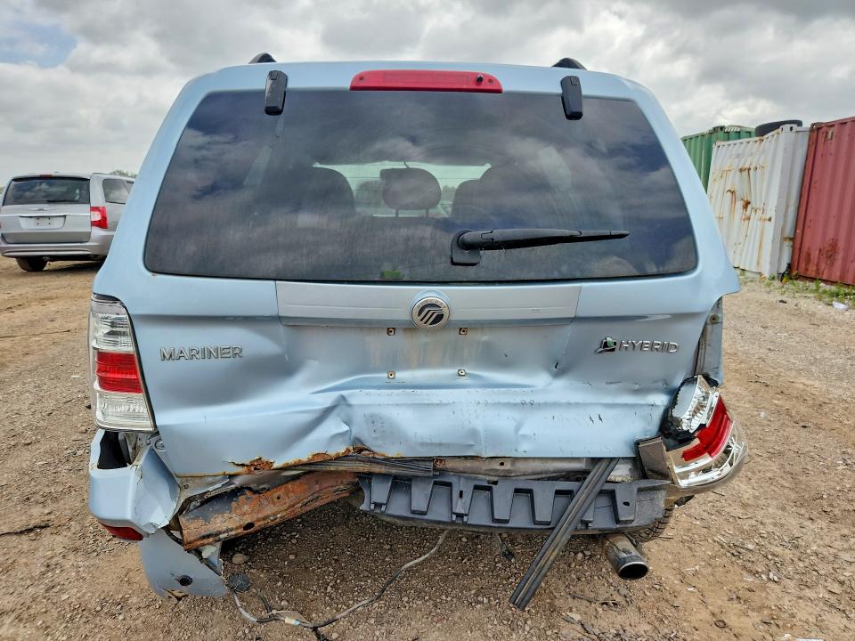 2009 Mercury Mariner VIN 4M2CU29359KJ12542 COPART salvage auction — REAR END, Il - Salvage Certificate, sold $300 on 2026-08-27 (photo 6)