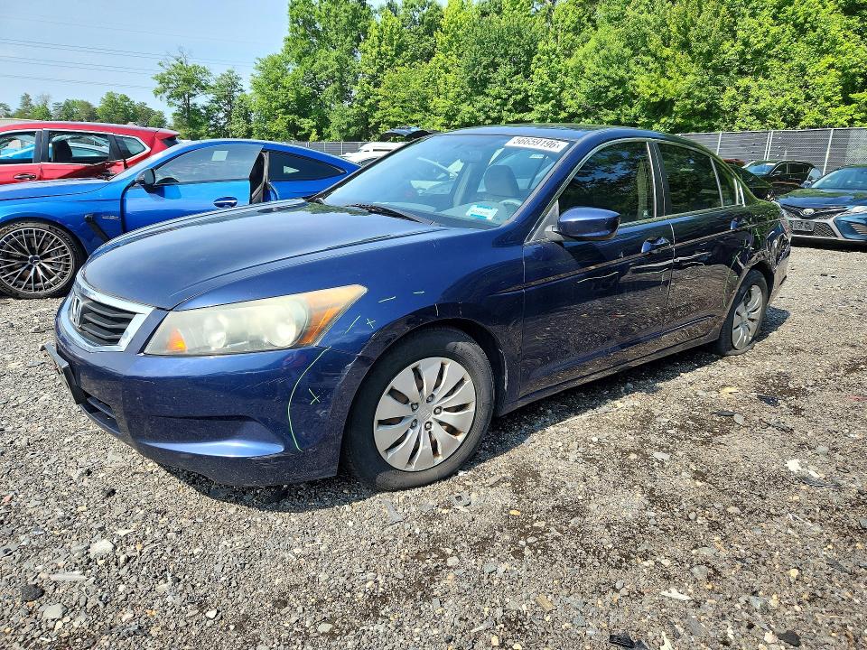 2008 Honda Accord VIN 1HGCP26328A142668 COPART salvage auction — REAR END, Md - Cert Of Salvage > 75% Damage, sold $1,050 on 2026-07-02 (photo 1)