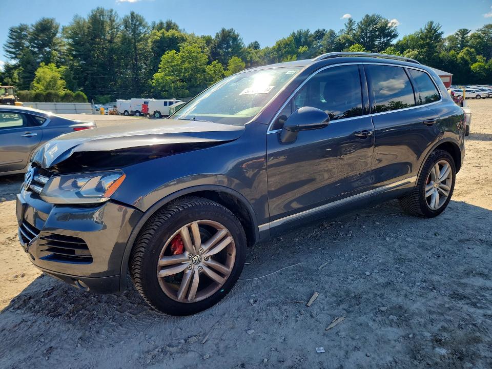 2013 Volkswagen VIN WVGEF9BP2DD013295 COPART salvage auction — FRONT END, Ma - Cert Of Title-Reconstrctd Coll, sold $725 on 2026-07-27 (photo 1)