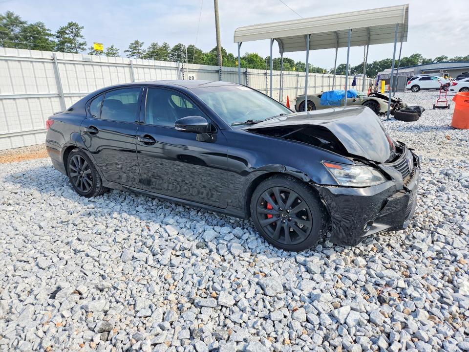2013 Lexus Gs 350 VIN JTHBE1BLXD5012557 COPART salvage auction — FRONT END, Ga - Certificate Of Title, sold $1,100 on 2026-07-09 (photo 4)