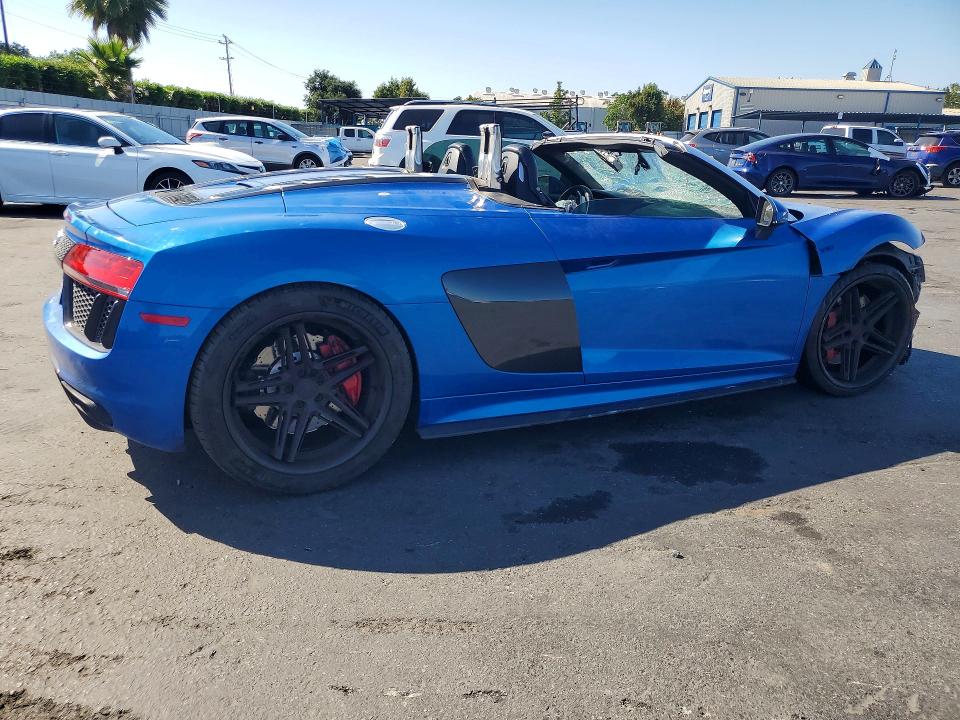 2017 Audi R8 VIN WUAVACFX7H7905009 COPART salvage auction — FRONT END, Ca - Salvage Certificate, sold $38,500 on 2026-08-27 (photo 3)