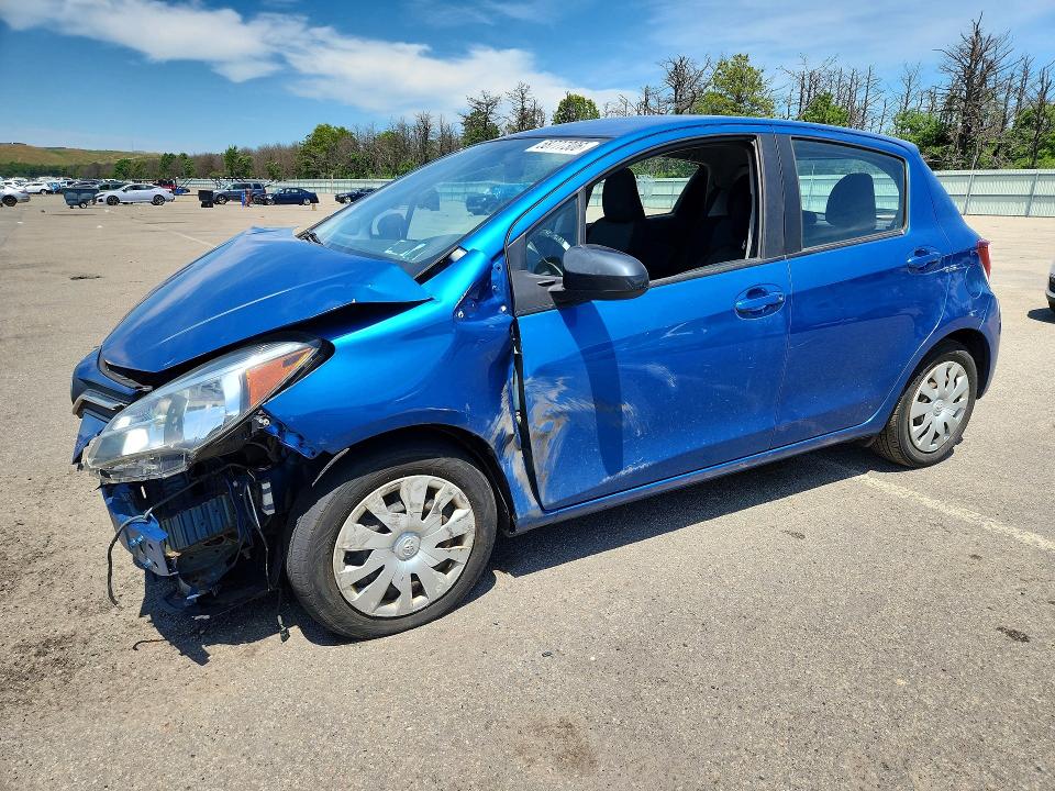 2015 Toyota Yaris VIN VNKKTUD35FA033713 COPART salvage auction — FRONT END, Ny - Certificate Of Title, sold $2,000 on 2026-07-22 (photo 1)