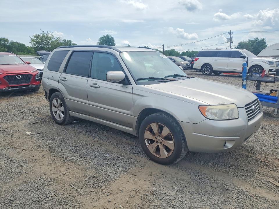 2007 Subaru Forester VIN JF1SG656X7H704647 COPART salvage auction — REAR END, Nj - Cert Of Title-Salvage, sold $350 on 2026-07-07 (photo 4)