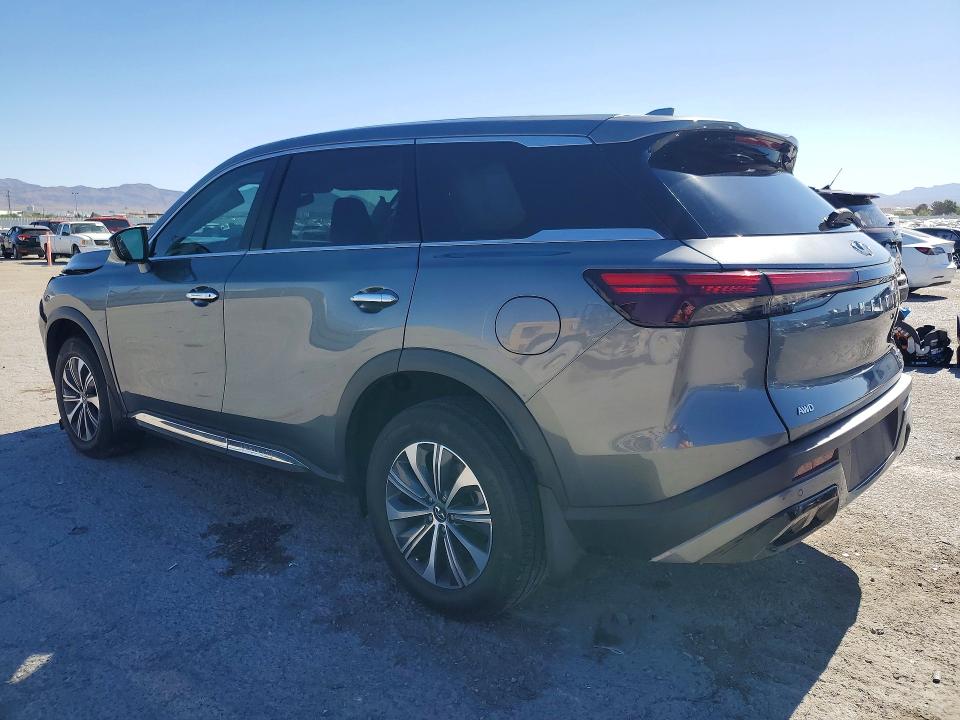 2024 Infiniti Qx60 VIN 5N1DL1ES8RC336334 COPART salvage auction — FRONT END, Nv - Salvage Title, sold $150 on 2026-07-02 (photo 2)