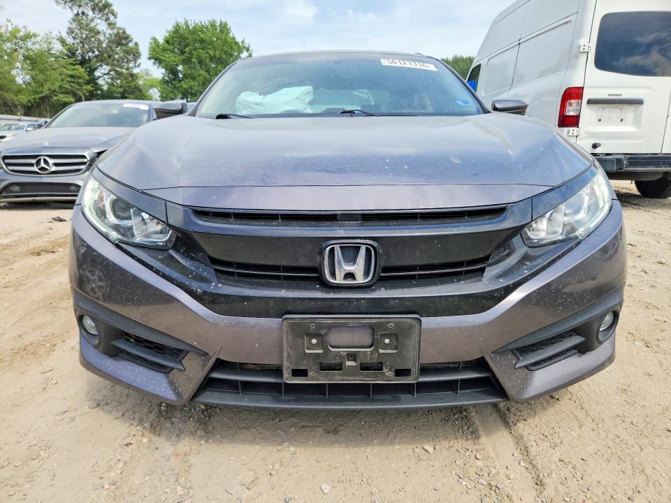 2018 Honda Civic VIN JHMFC1F36JX012170 COPART salvage auction — FRONT END, VA - CERT OF TITLE - SALVAGE, sold $125 on 2026-07-21 (photo 5)