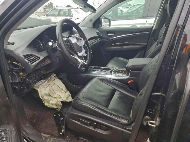 2017 Acura Mdx VIN 5FRYD4H50HB023160 COPART salvage auction — FRONT END, AZ - CERT OF TITLE-RESTORED SALVAGE, sold $275 on 2026-07-22 (photo 7)