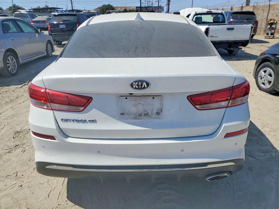 2020 Kia Optima VIN 5XXGT4L35LG396920 COPART salvage auction — FRONT END, Ca - Salvage Certificate, sold $1,650 on 2026-07-23 (photo 6)