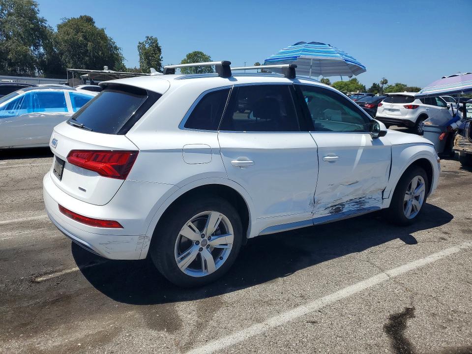 2019 Audi Q5 VIN WA1ANAFY0K2116874 COPART salvage auction — SIDE, CA - SALVAGE CERTIFICATE, sold $6,300 on 2026-07-28 (photo 3)