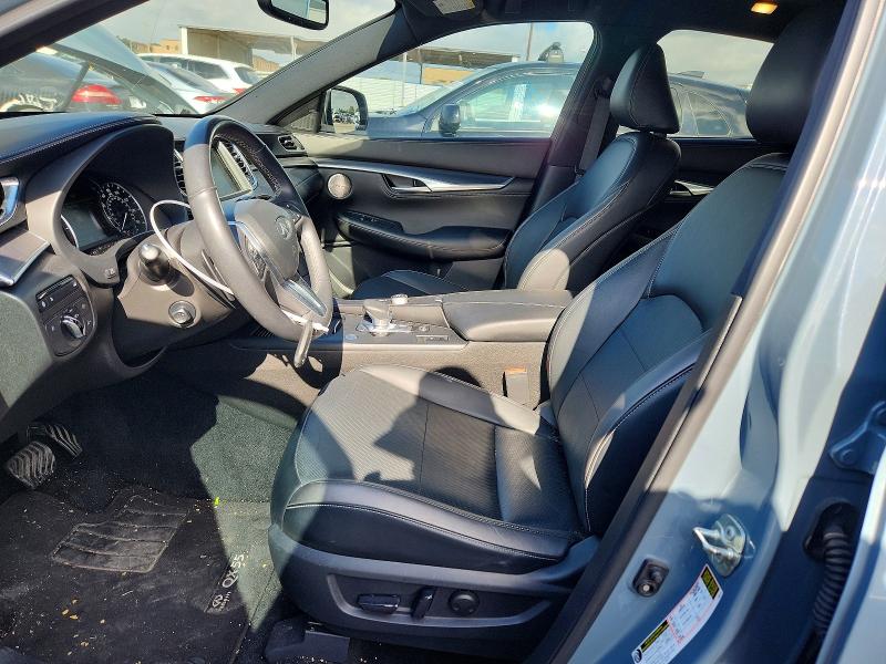 2022 Infiniti Qx55 VIN 3PCAJ5K36NF102725 COPART salvage auction — FRONT END, Tx - Salvage Vehicle Title, sold $3,600 on 2026-07-27 (photo 7)