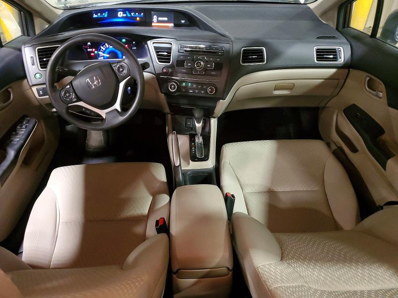 2015 Honda Civic VIN 19XFB2F57FE284746 COPART salvage auction — FRONT END, Pa - Certificate Of Salvage, sold $2,400 on 2026-07-02 (photo 8)