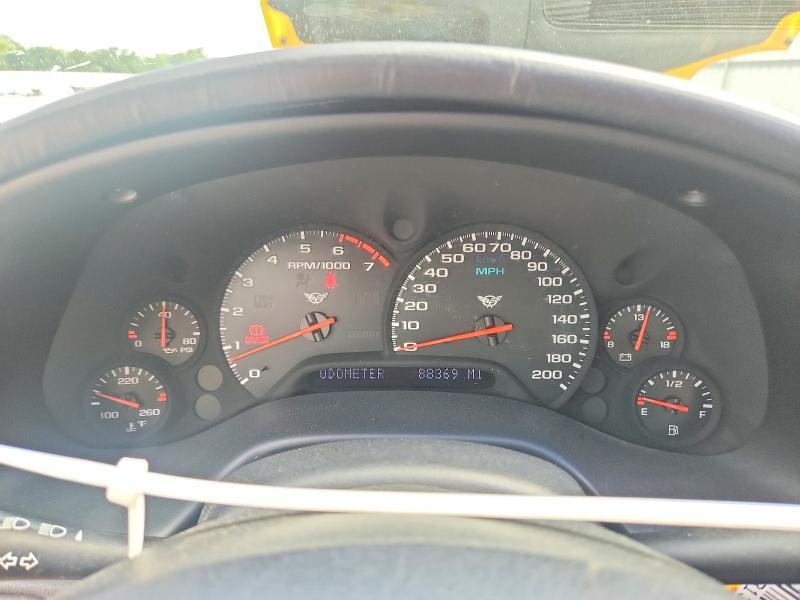 2000 Chevrolet Corvette VIN 1G1YY22G4Y5126595 COPART salvage auction — MECHANICAL, NC - DEALER ONLY CLEAN TITLE (P), sold $10,900 on 2026-07-29 (photo 9)