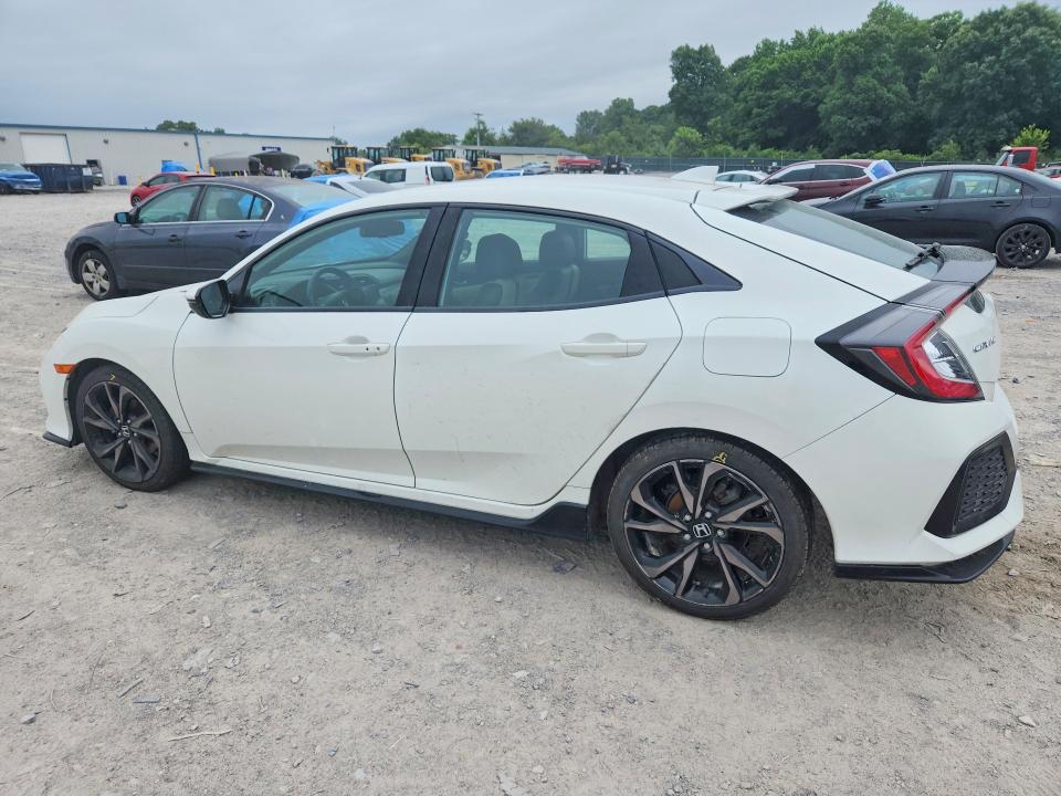 2018 Honda Civic VIN SHHFK7H90JU219445 COPART salvage auction — UNDERCARRIAGE, Tn - Salvage Certificate, sold $3,750 on 2026-07-30 (photo 2)