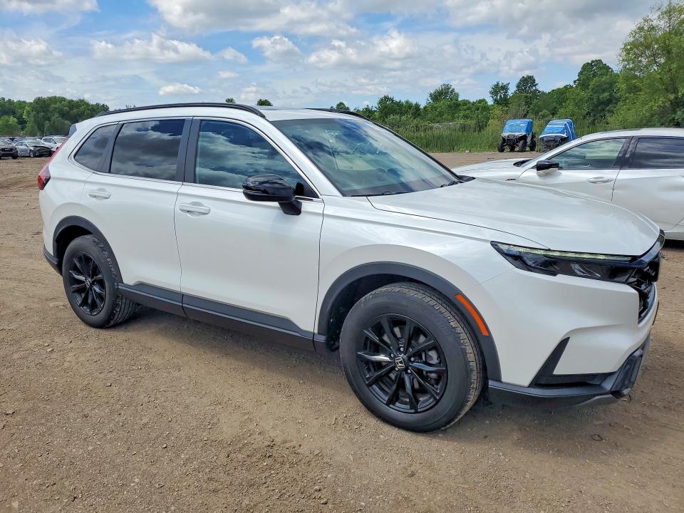 2024 Honda VIN 7FARS6H54RE051279 COPART salvage auction — HAIL, Oh - Cert Of Title-Salvage, sold $19,400 on 2026-07-09 (photo 4)
