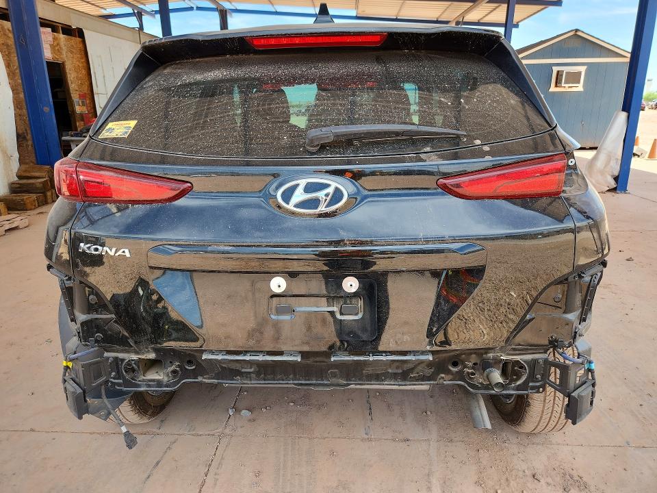 2023 Hyundai Kona VIN KM8K22ABXPU950699 COPART salvage auction — REAR END, AZ - CERT OF TITLE - SALVAGE, sold $950 on 2026-07-23 (photo 6)
