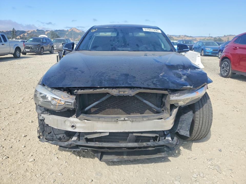 2015 BMW 3er VIN WBA3D3C5XFK157944 COPART salvage auction — FRONT END, Ca - Salvage Certificate, sold $1,850 on 2026-07-14 (photo 5)