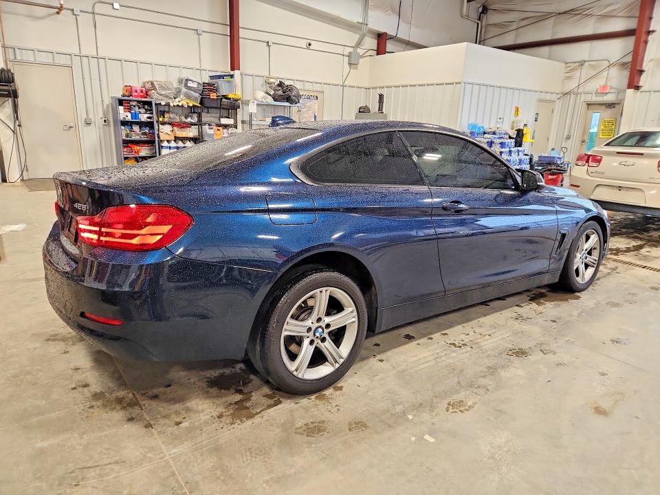 2015 BMW 4 series VIN WBA3N9C57FK247066 COPART salvage auction — FRONT END, Wi - Certificate Of Title, sold $2,100 on 2026-07-21 (photo 3)