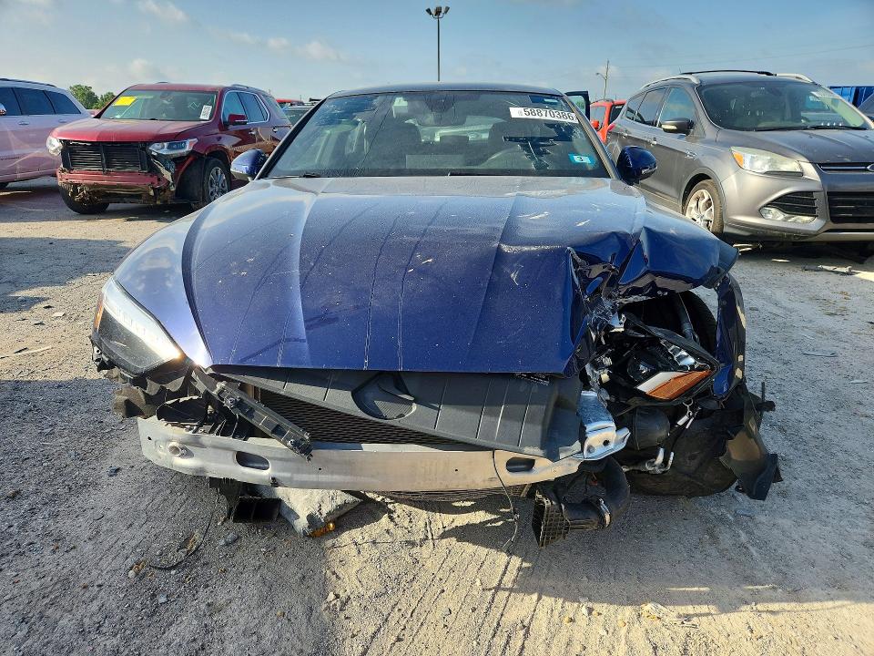 2024 Audi A5 VIN WAUFACF5XRA077121 COPART salvage auction — FRONT END, Az - Cert Of Title - Salvage, sold $9,900 on 2026-07-17 (photo 5)