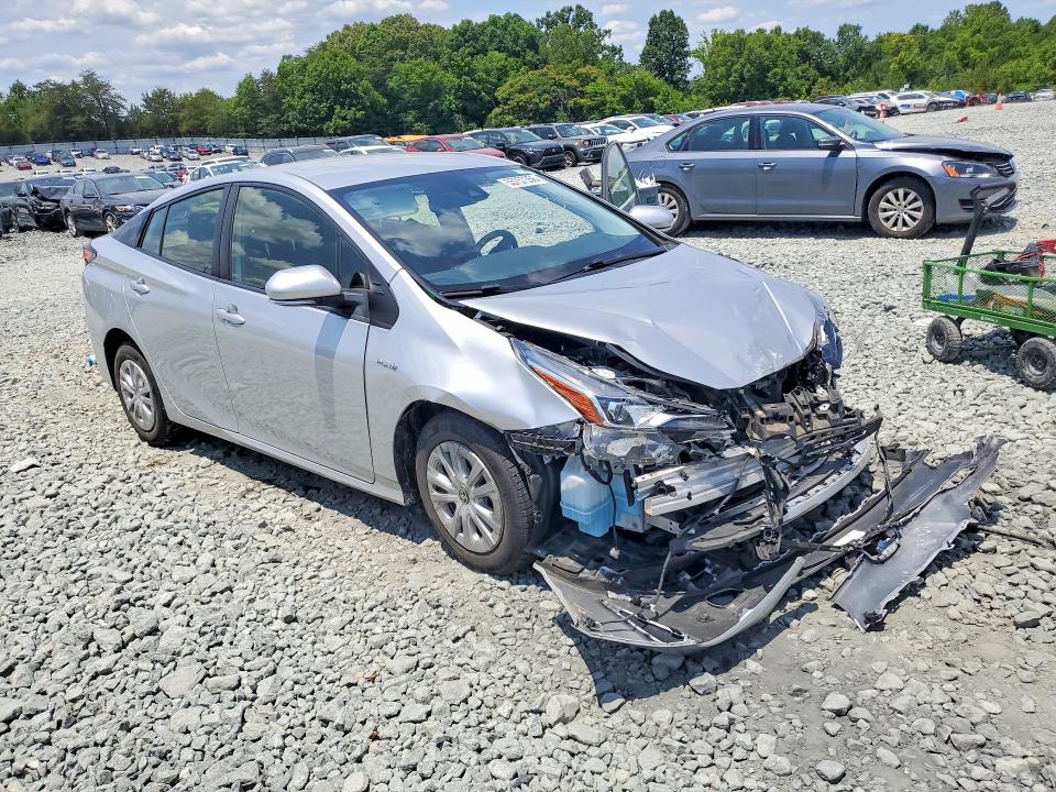 2021 Toyota VIN JTDKAMFU2M3151644 COPART salvage auction — FRONT END, Nc - Salvage Certificate Of Title, sold $225 on 2026-07-29 (photo 4)
