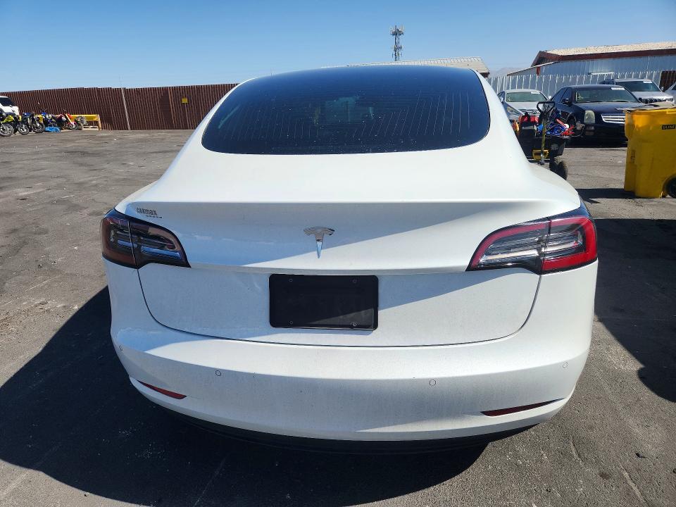 2019 Tesla Model 3 VIN 5YJ3E1EAXLF615280 COPART salvage auction — FRONT END, Nv - Salvage Title, sold $4,450 on 2026-07-13 (photo 6)
