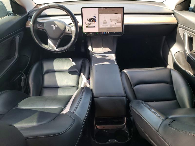 2021 Tesla Model 3 VIN 5YJ3E1EB5MF936864 COPART salvage auction — REAR END, Ca - Salvage Certificate, sold $7,100 on 2026-07-15 (photo 8)