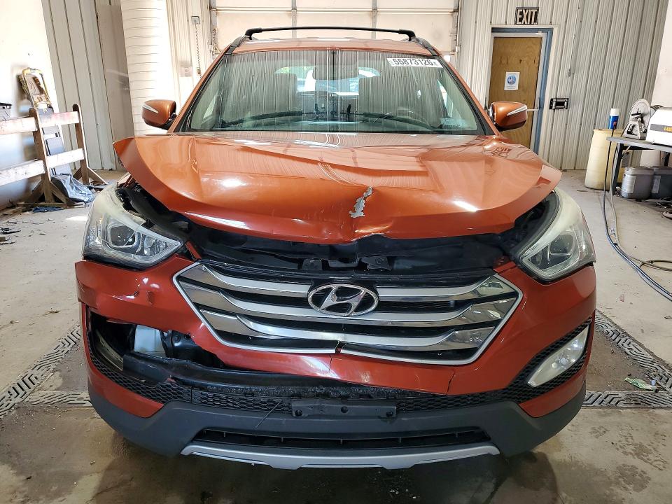 2015 Hyundai Santa fe VIN 5XYZUDLB2FG259303 COPART salvage auction — FRONT END, Pa - Certificate Of Salvage, sold $1,700 on 2026-07-16 (photo 5)