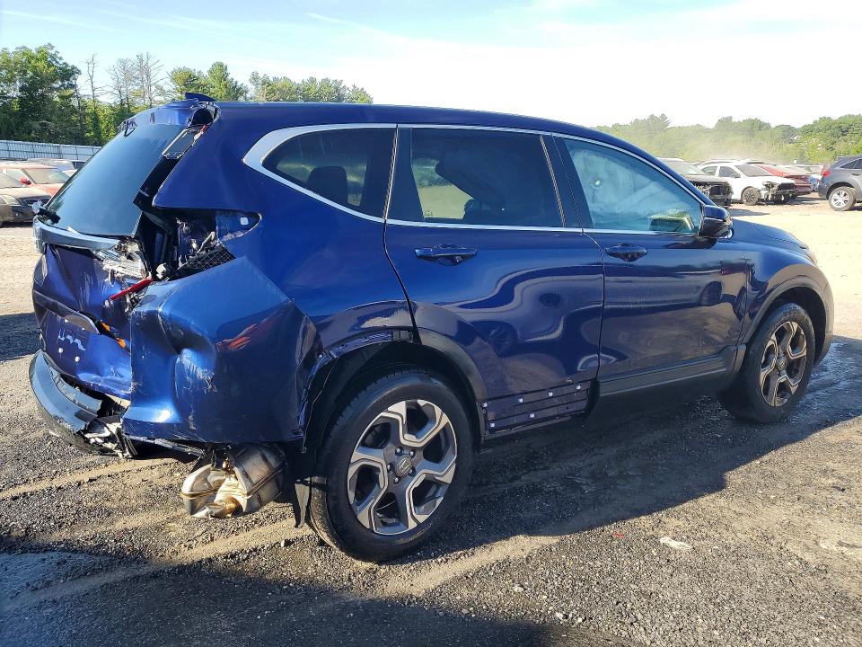 2018 Honda Cr-v VIN 7FARW1H59JE018144 COPART salvage auction — REAR END, Va - Certificate Of Title, sold $325 on 2026-07-07 (photo 3)
