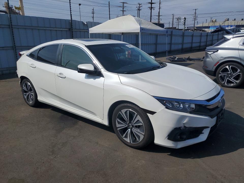 2018 Honda VIN JHMFC1F73JX027194 COPART salvage auction — REAR END, Ca - Salvage Certificate, sold $3,000 on 2026-07-22 (photo 4)