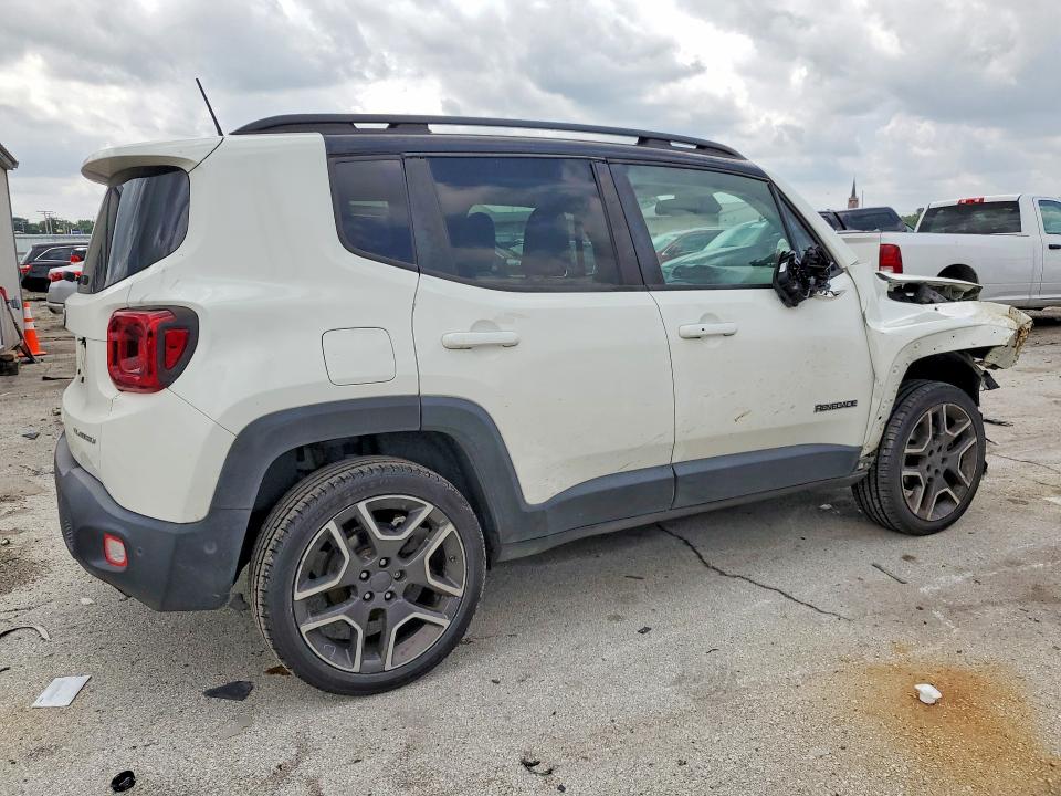 2019 Jeep Renegade VIN ZACNJBD12KPK10000 COPART salvage auction — FRONT END, ID - SALVAGE CERTIFICATE OF TITLE, sold $3,100 on 2026-08-03 (photo 3)