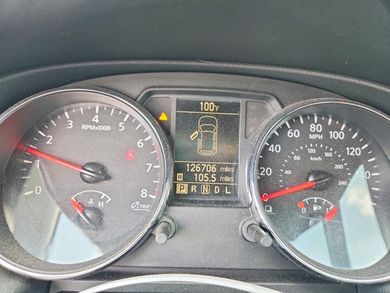2014 Nissan Rogue VIN JN8AS5MT3EW100263 COPART salvage auction — FRONT END, Ut - Salvage Certificate, sold $450 on 2026-07-31 (photo 9)