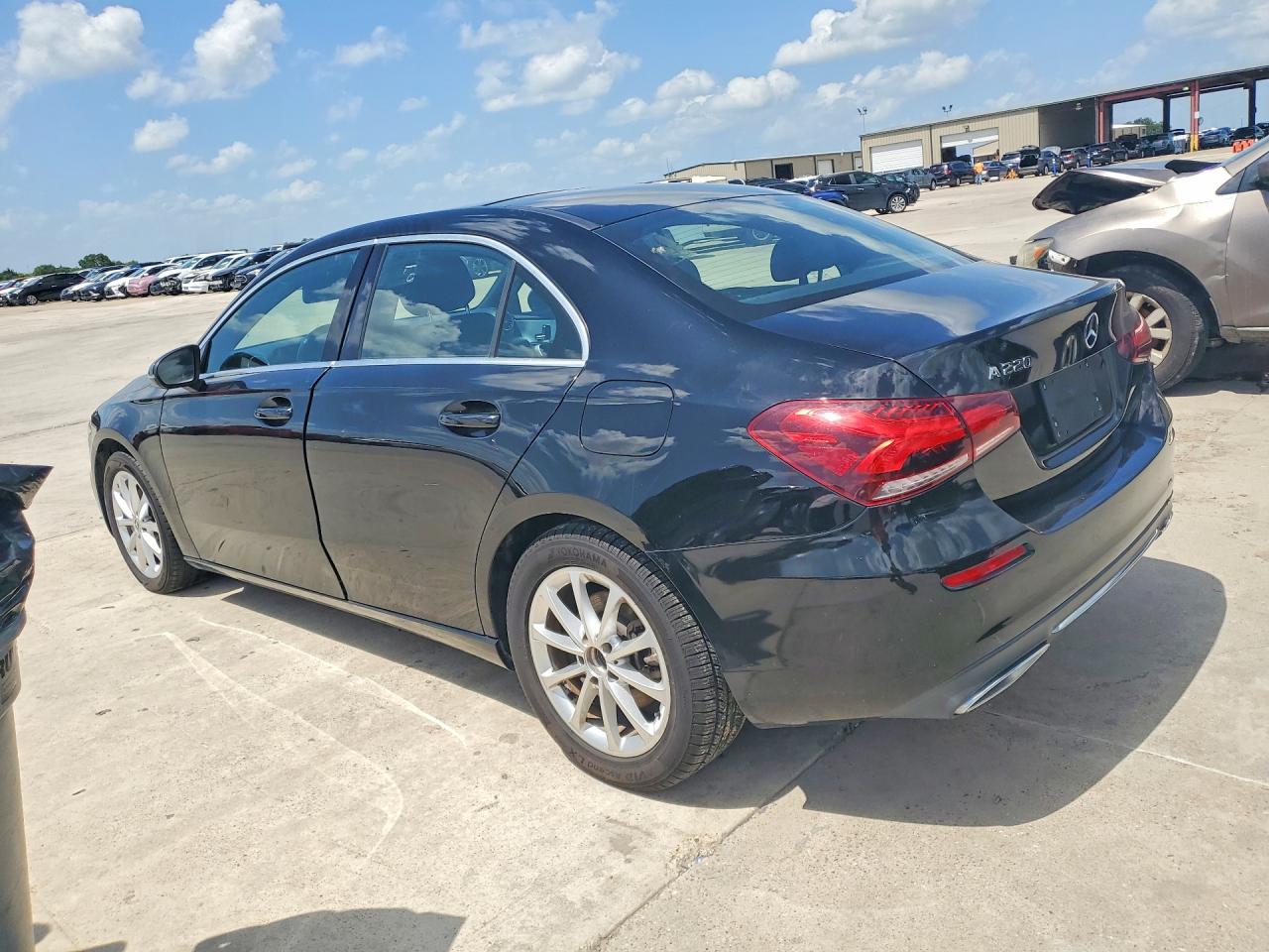2020 Mercedes-Benz A-Class VIN W1K3G4EB8LW044958 COPART salvage auction — Minor Dent/Scratches, TX - CERTIFICATE OF TITLE, sold $8,800 on 2026-07-09 (photo 2)