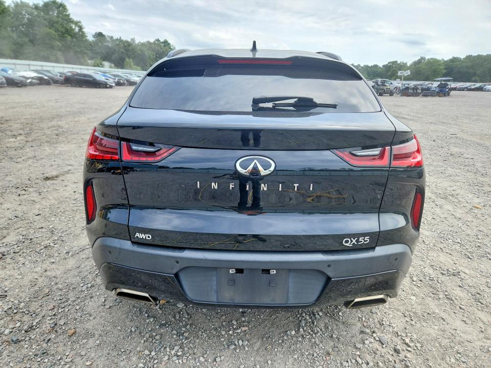 2022 Infiniti Qx55 VIN 3PCAJ5L32NF102378 COPART salvage auction — FRONT END, SC - CERT OF TITLE-SALVAGE, sold $5,500 on 2026-07-28 (photo 6)
