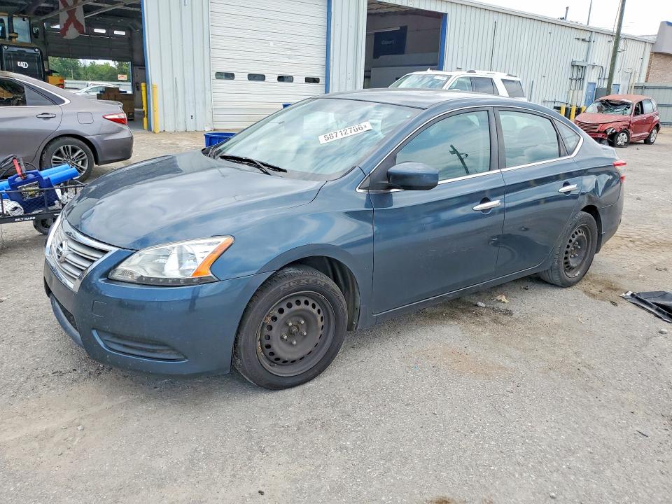 2015 Nissan Sentra VIN 3N1AB7AP0FL689765 COPART salvage auction — NORMAL WEAR, AL - CERTIFICATE OF TITLE, sold $225 on 2026-07-09 (photo 1)