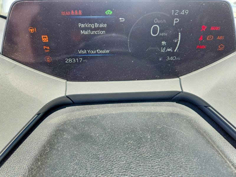 2023 Toyota Prius VIN JTDACAAU6P3002718 COPART salvage auction — REAR END, Ca - Salvage Certificate, sold $13,400 on 2026-07-14 (photo 9)