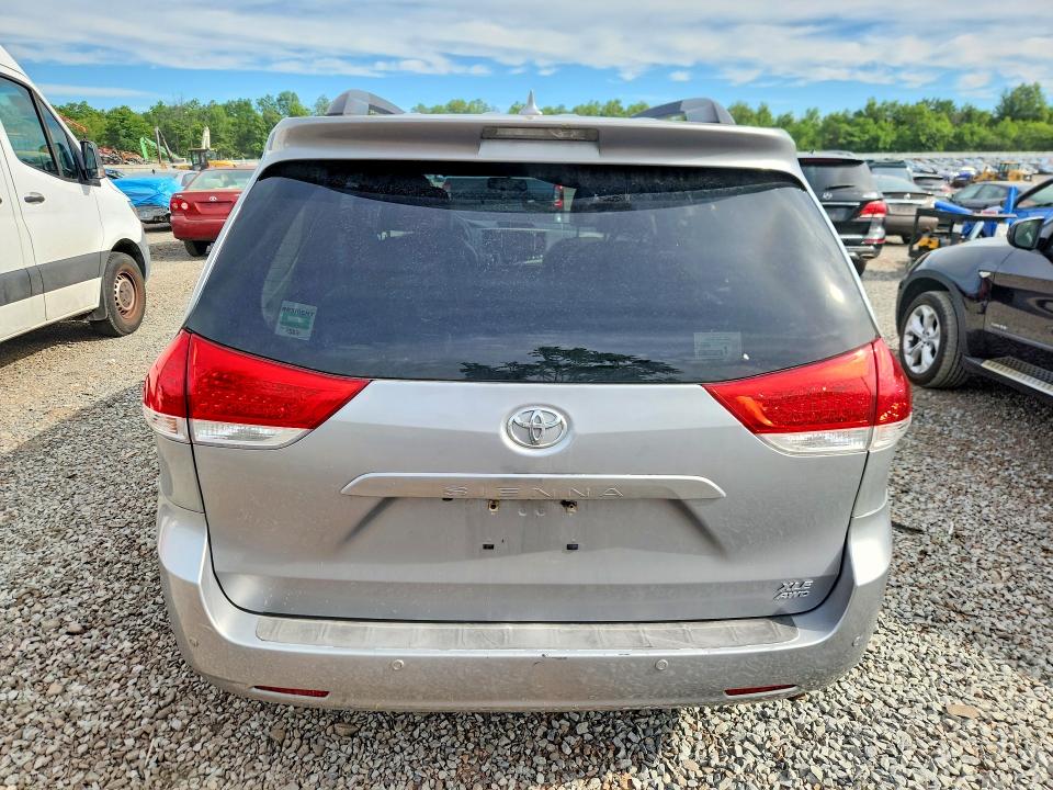 2013 Toyota Sienna VIN 5TDDK3DC3DS057913 COPART salvage auction — SIDE, Nj - Cert Of Title-Salvage, sold $500 on 2026-07-21 (photo 6)