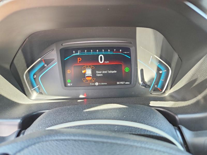 2023 Honda Odyssey VIN 5FNRL6H84PB041559 COPART salvage auction — REAR END, Tx - Salvage Vehicle Title, sold $12,100 on 2026-07-09 (photo 9)