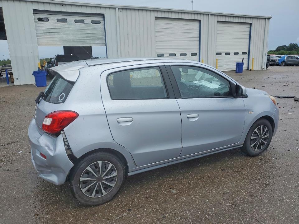 2017 Mitsubishi VIN ML32A3HJ0HH003470 COPART salvage auction — REAR END, Al - Cert Of Title-Salvage Title, sold $80 on 2026-07-16 (photo 3)