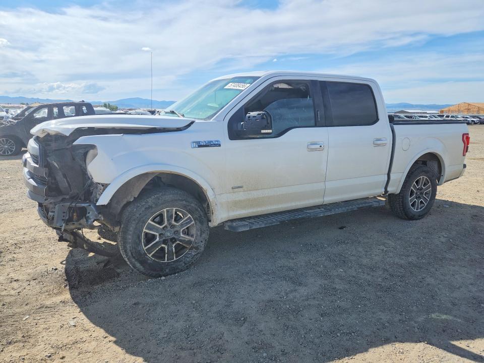2015 Ford F-150 VIN 1FTEW1EG9FFA42415 COPART salvage auction — FRONT END, Mt - Salvage Certificate Of A Vehic, sold $1,950 on 2026-08-04 (photo 1)