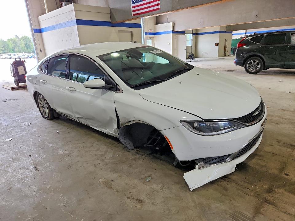 2015 Chrysler 200 VIN 1C3CCCAB1FN691545 COPART salvage auction — FRONT END, Va - Cert Of Title - Salvage, sold $500 on 2026-07-10 (photo 4)