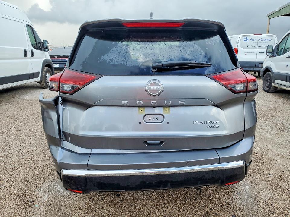 2026 Nissan Rogue VIN JN8BT3DD8TW300194 COPART salvage auction — FRONT END, Tx - Nonrepairable Title, sold $7,700 on 2026-07-06 (photo 6)