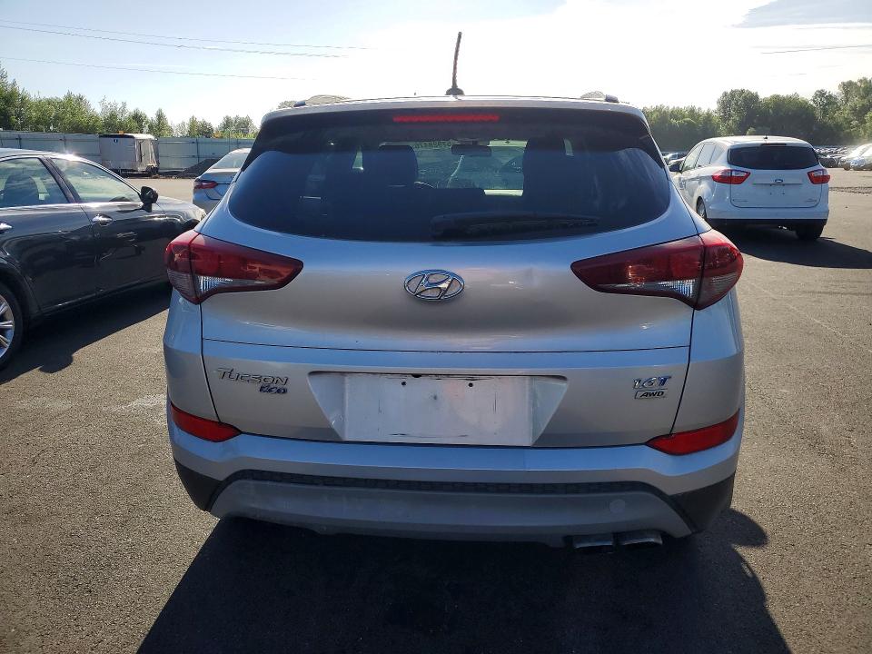 2017 Hyundai Tucson VIN KM8J3CA20HU337345 COPART salvage auction — FRONT END, OR - CERT OF TITLE-RECONSTRUCTED, sold $4,150 on 2026-07-28 (photo 6)