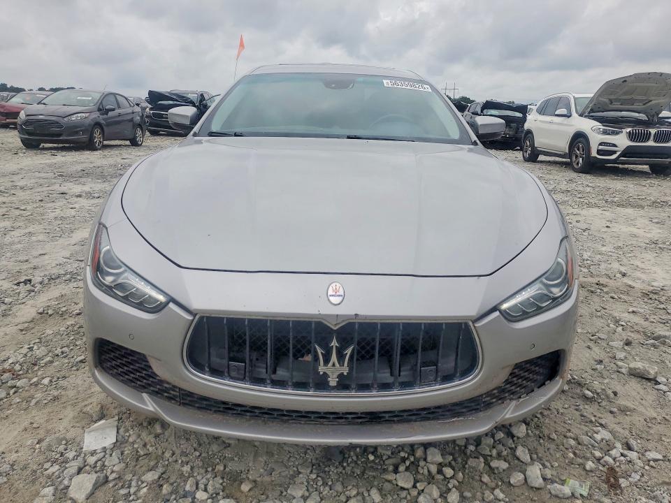 2017 Maserati Ghibli VIN ZAM57XSL1H1198896 COPART salvage auction — MINOR DENT/SCRATCHES, Ga - Certificate Of Title, sold $3,250 on 2026-07-13 (photo 5)