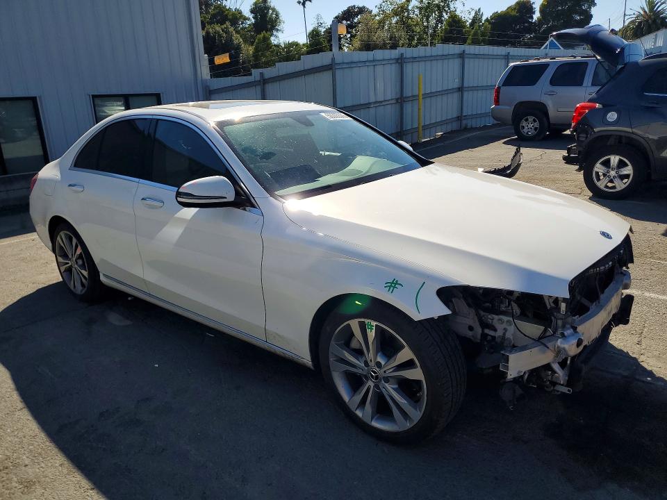 2020 Mercedes-benz C-klasse VIN 55SWF8DB1LU324159 COPART salvage auction — FRONT END, Salvage Title, sold $275 on 2026-07-24 (photo 4)