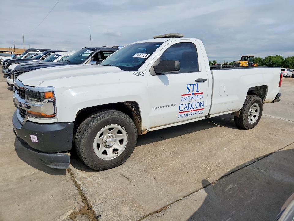 2016 Chevrolet VIN 1GCNCNEH7GZ353785 COPART salvage auction — SIDE, Tx - Certificate Of Title (P), sold $7,800 on 2026-09-24 (photo 1)