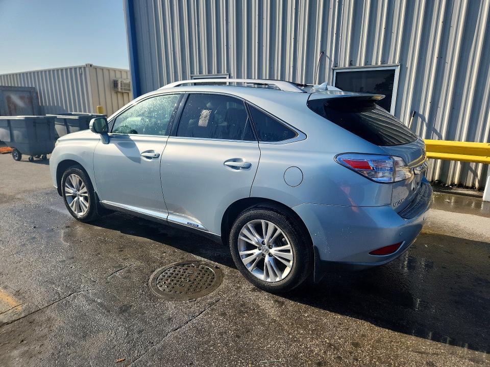 2010 Lexus Rx 450h VIN JTJBC1BA0A2023874 COPART salvage auction — MINOR DENT/SCRATCHES, Fl - Certificate Of Title (P), sold $1,700 on 2026-07-30 (photo 2)