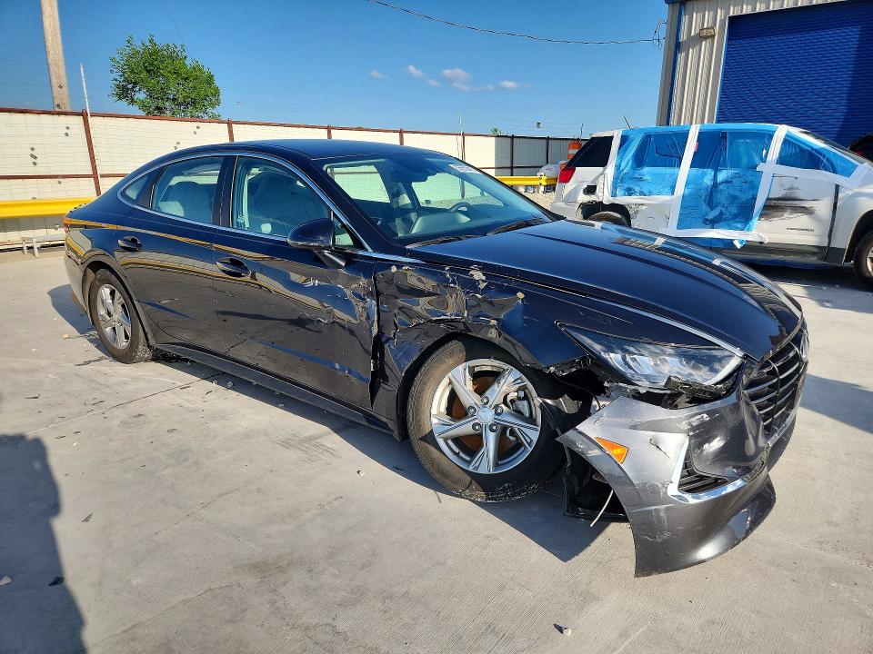 2022 Hyundai Sonata VIN 5NPEG4JA2NH135118 COPART salvage auction — FRONT END, Tx - Salvage Vehicle Title, sold $5,500 on 2026-07-31 (photo 4)