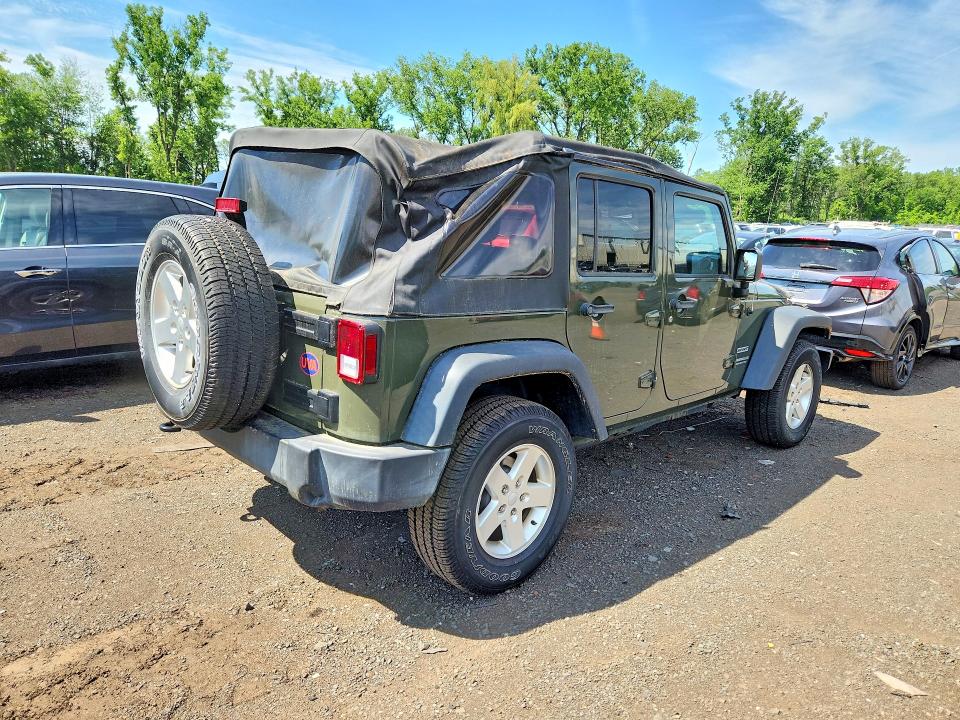 2016 Jeep VIN 1C4BJWDG4GL144174 COPART salvage auction — ROOF, Ct - Cert Of Title-Salvage, sold $4,450 on 2026-07-02 (photo 3)