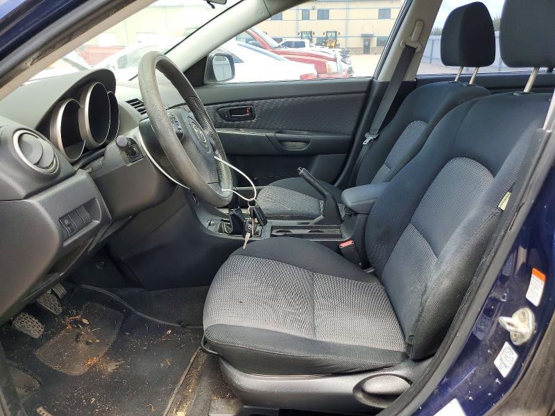 2008 Mazda 3 VIN JM1BK32F381102484 COPART salvage auction — HAIL, TX - CERTIFICATE OF TITLE, sold $250 on 2026-07-09 (photo 7)