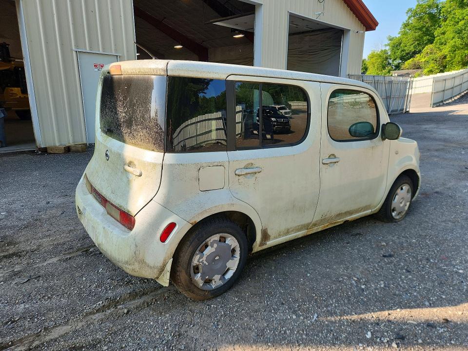 2009 Nissan Cube VIN JN8AZ28R89T127989 COPART salvage auction — MECHANICAL, Vt - Certificate Of Title, sold $175 on 2026-07-27 (photo 3)